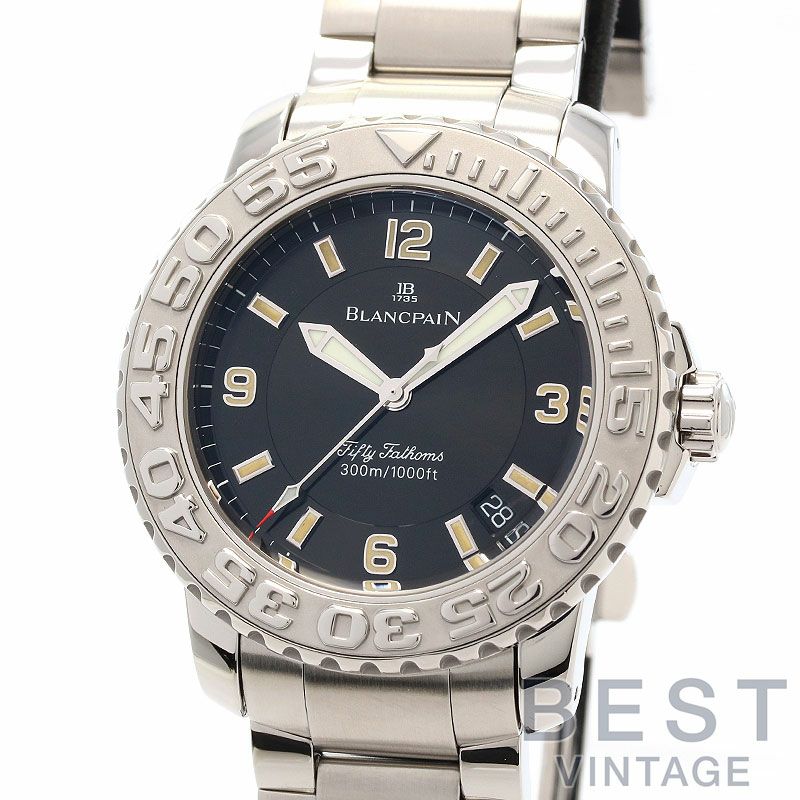 【中古】BLANCPAIN TRILOGY COLLECTION FIFTY FATHOMS ブランパン トリロジーコレクション フィフティファゾムス 2200-1130-71 (N02200O011030A071A)