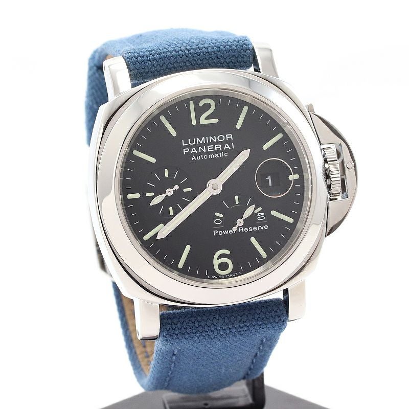【中古】PANERAI LUMINOR POWER RESERVE AUTOMATIC ACCIAIO オフィチーネ・パネライ ルミノール パワーリザーブ オートマティック アッチャイオ PAM00090
