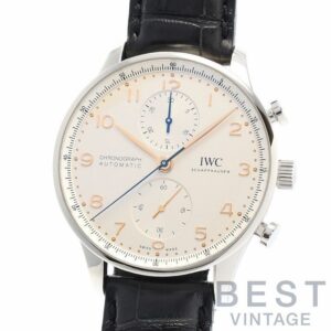 【中古】IWC PORTUGIESER CHRONOGRAPH アイ・ダブリュー・シー ポルトギーゼ・クロノグラフ IW371604