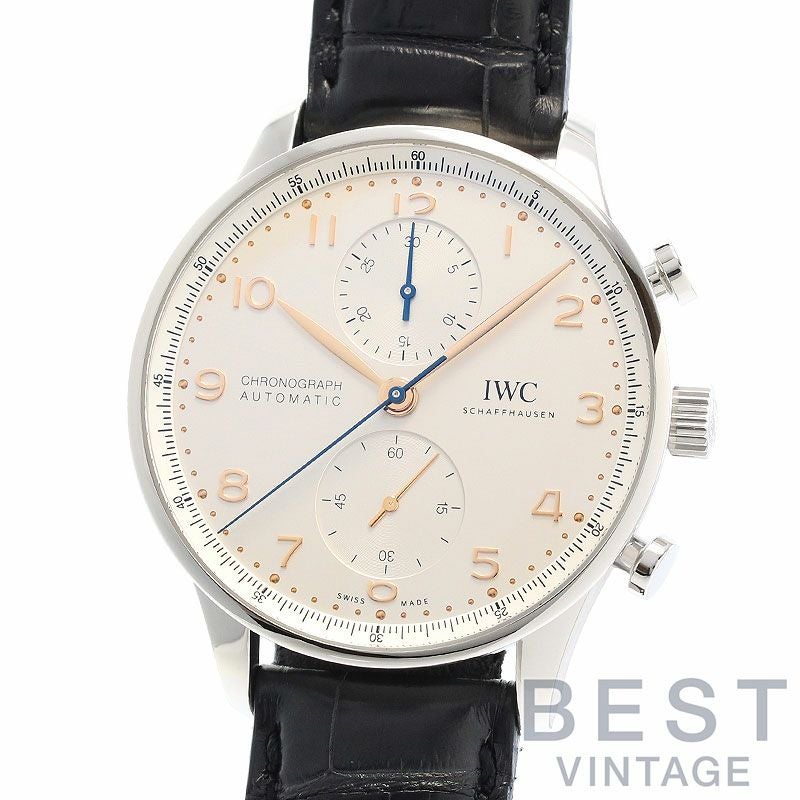 【中古】IWC PORTUGIESER CHRONOGRAPH アイ・ダブリュー・シー ポルトギーゼ・クロノグラフ IW371604