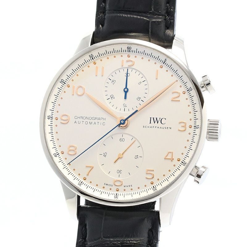 【中古】IWC PORTUGIESER CHRONOGRAPH アイ・ダブリュー・シー ポルトギーゼ・クロノグラフ IW371604