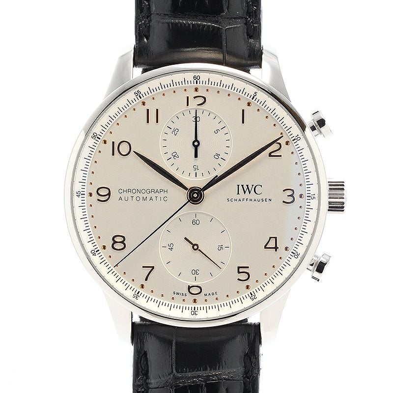 【中古】IWC PORTUGIESER CHRONOGRAPH アイ・ダブリュー・シー ポルトギーゼ・クロノグラフ IW371604