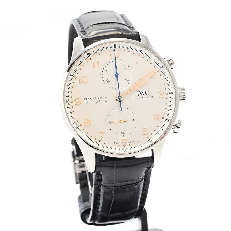 【中古】IWC PORTUGIESER CHRONOGRAPH アイ・ダブリュー・シー ポルトギーゼ・クロノグラフ IW371604