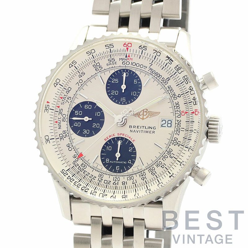 【中古】BREITLING NAVITIMER FIGHTERS ブライトリング ナビタイマー ファイターズ A13330(A153GFTNP)