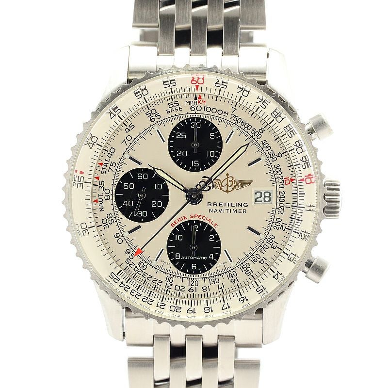 【中古】BREITLING NAVITIMER FIGHTERS ブライトリング ナビタイマー ファイターズ A13330(A153GFTNP)