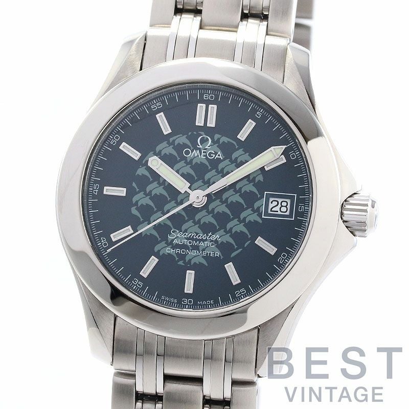 【中古】OMEGA SEAMASTER 120M JACQUES MAYOL 2002 LIMITED EDITON オメガ シーマスター120M クロノメーター ジャックマイヨール 2002 2508.80.00