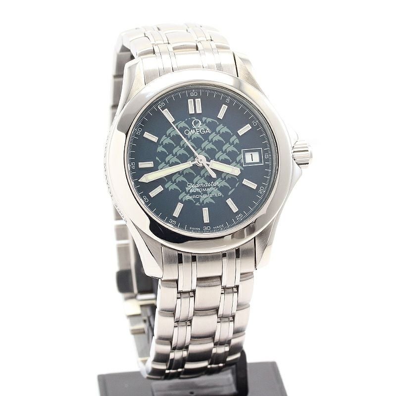 【中古】OMEGA SEAMASTER 120M JACQUES MAYOL 2002 LIMITED EDITON オメガ シーマスター120M クロノメーター ジャックマイヨール 2002 2508.80.00