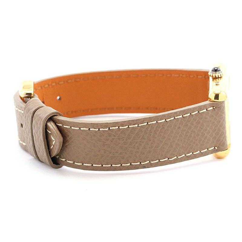 【中古】CARTIER MUST TANK SMALL MODEL VERMEIL カルティエ マストタンクSM ヴェルメイユ -