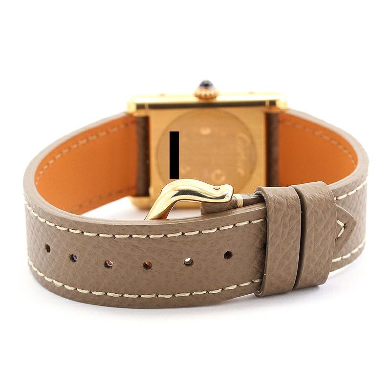 【中古】CARTIER MUST TANK SMALL MODEL VERMEIL カルティエ マストタンクSM ヴェルメイユ -