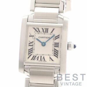 【中古】CARTIER TANK FRANCAISE SMALL MODEL カルティエ タンクフランセーズSM W51008Q3