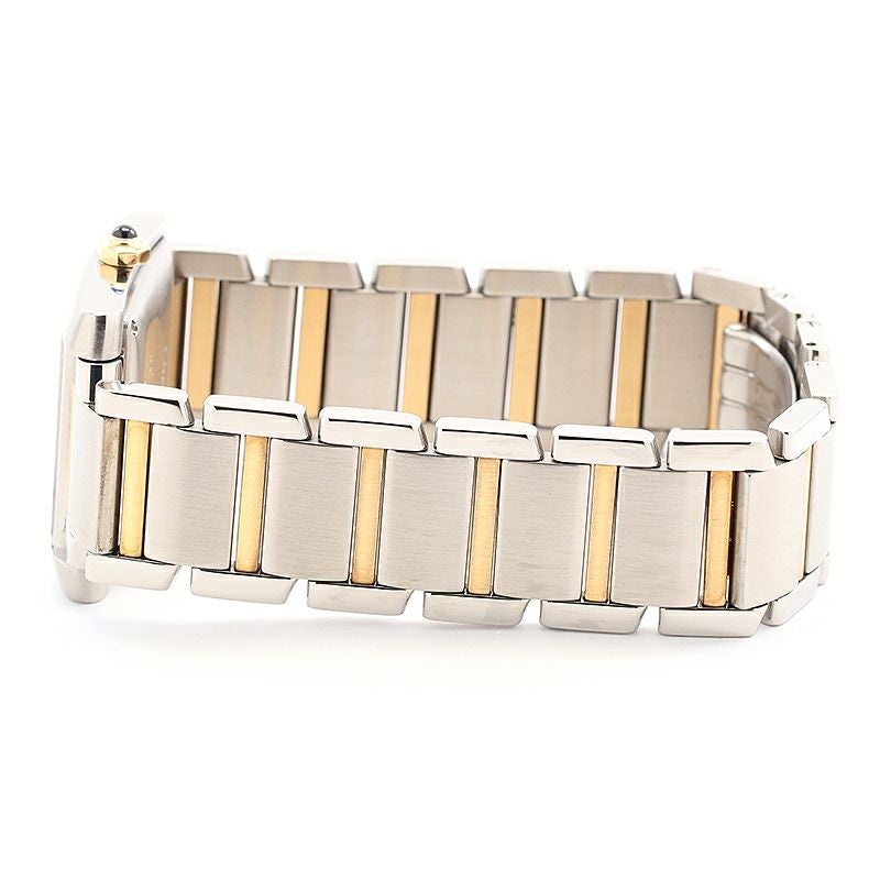 【中古】CARTIER TANK FRANCAISE LARGE MODEL カルティエ タンクフランセーズLM W51005Q4