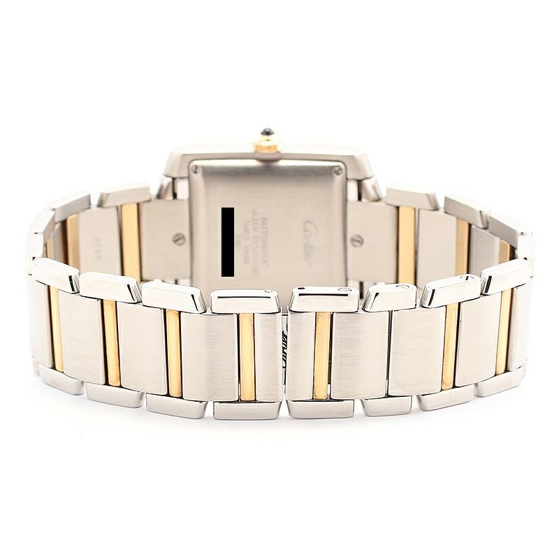 【中古】CARTIER TANK FRANCAISE LARGE MODEL カルティエ タンクフランセーズLM W51005Q4