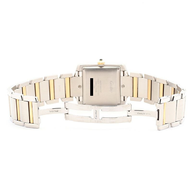 【中古】CARTIER TANK FRANCAISE LARGE MODEL カルティエ タンクフランセーズLM W51005Q4