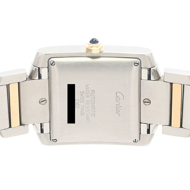 【中古】CARTIER TANK FRANCAISE LARGE MODEL カルティエ タンクフランセーズLM W51005Q4