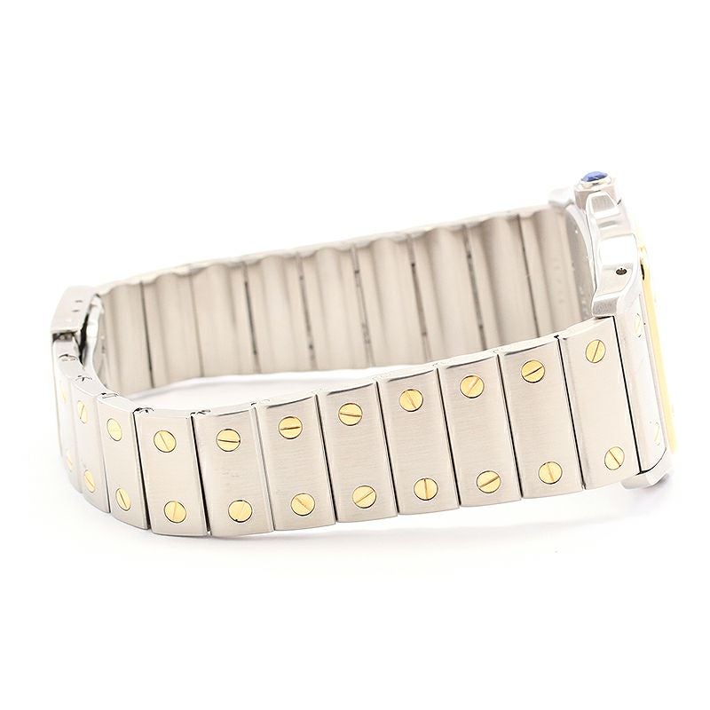 【中古】CARTIER SANTOS GALBEE LARGE MODEL カルティエ サントスガルベLM W20023C4
