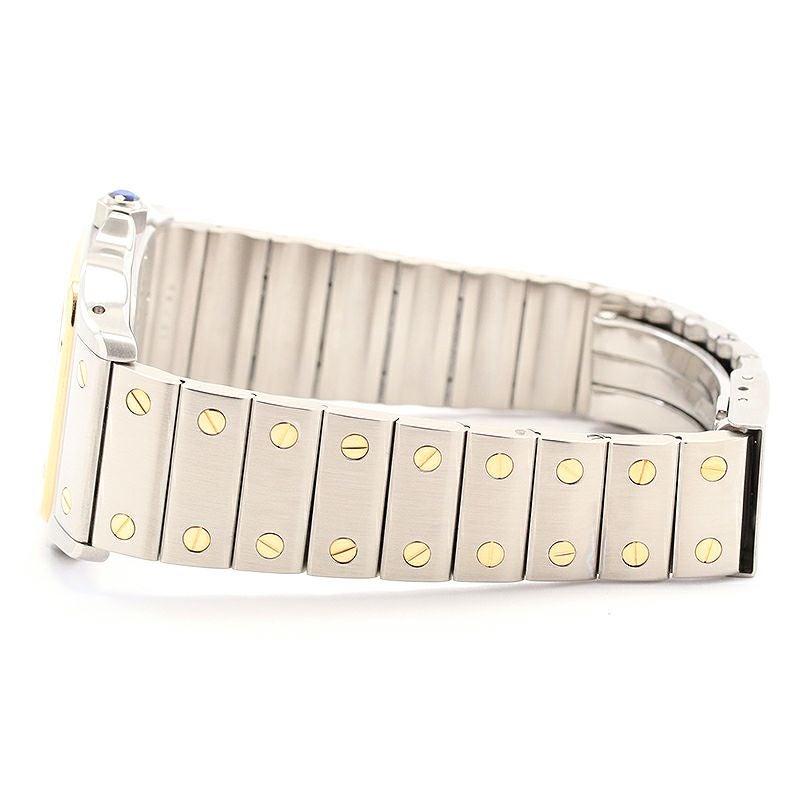 【中古】CARTIER SANTOS GALBEE LARGE MODEL カルティエ サントスガルベLM W20023C4
