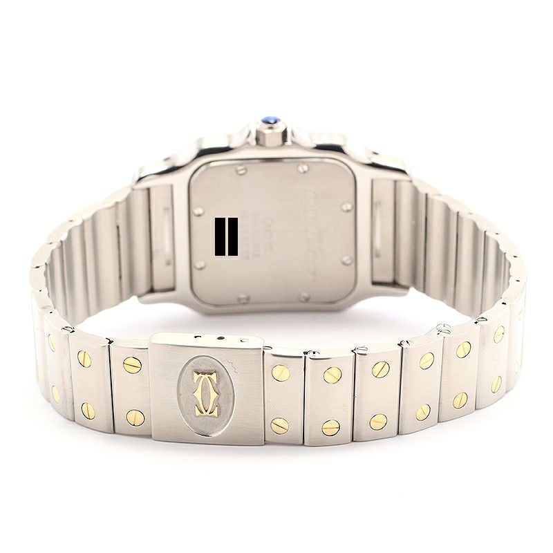 【中古】CARTIER SANTOS GALBEE LARGE MODEL カルティエ サントスガルベLM W20023C4