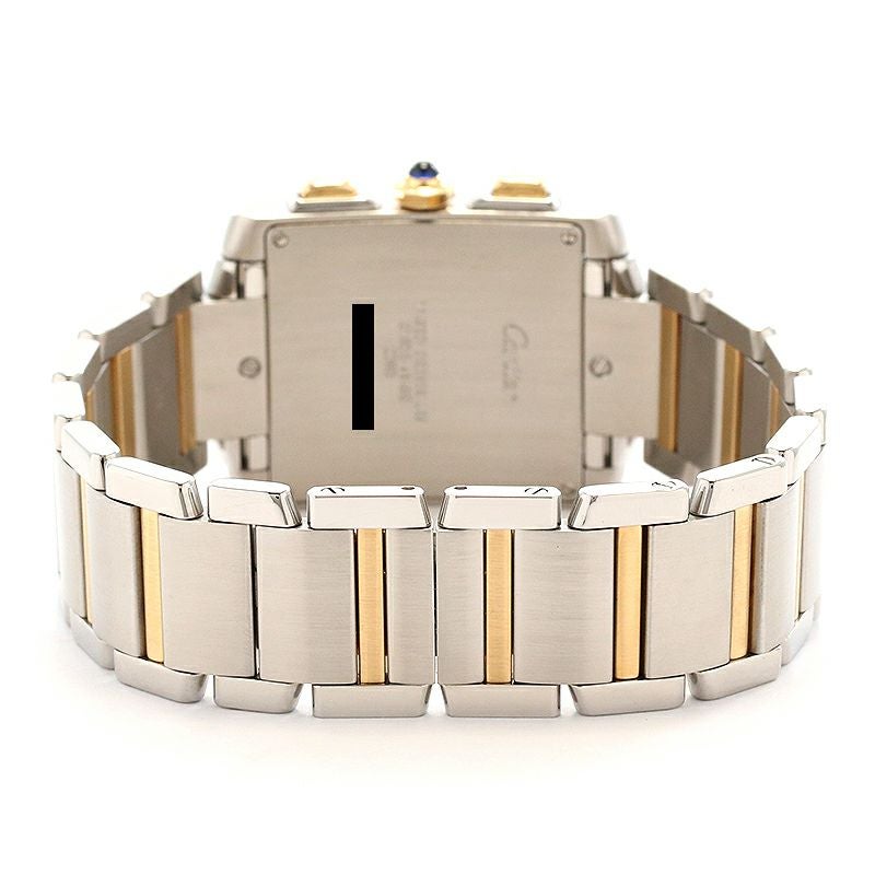 【中古】CARTIER TANK FRANCAISE EXTRA-LARGE MODEL CHRONO REFLEX カルティエ タンクフランセーズXL クロノリフレックス W51004Q4