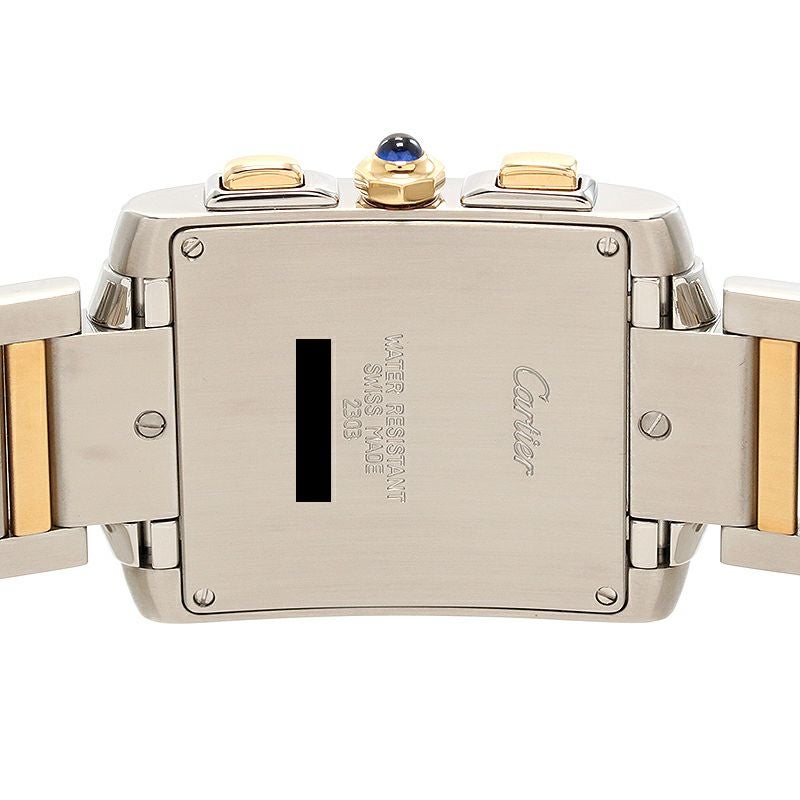 【中古】CARTIER TANK FRANCAISE EXTRA-LARGE MODEL CHRONO REFLEX カルティエ タンクフランセーズXL クロノリフレックス W51004Q4