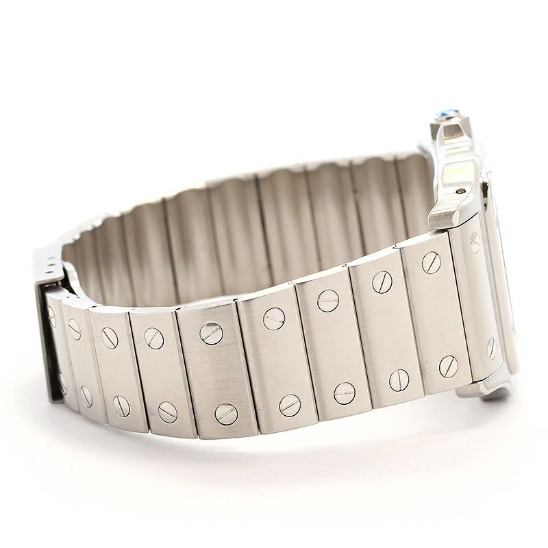 【中古】CARTIER SANTOS GALBEE LARGE MODEL カルティエ サントスガルベLM W20018D6