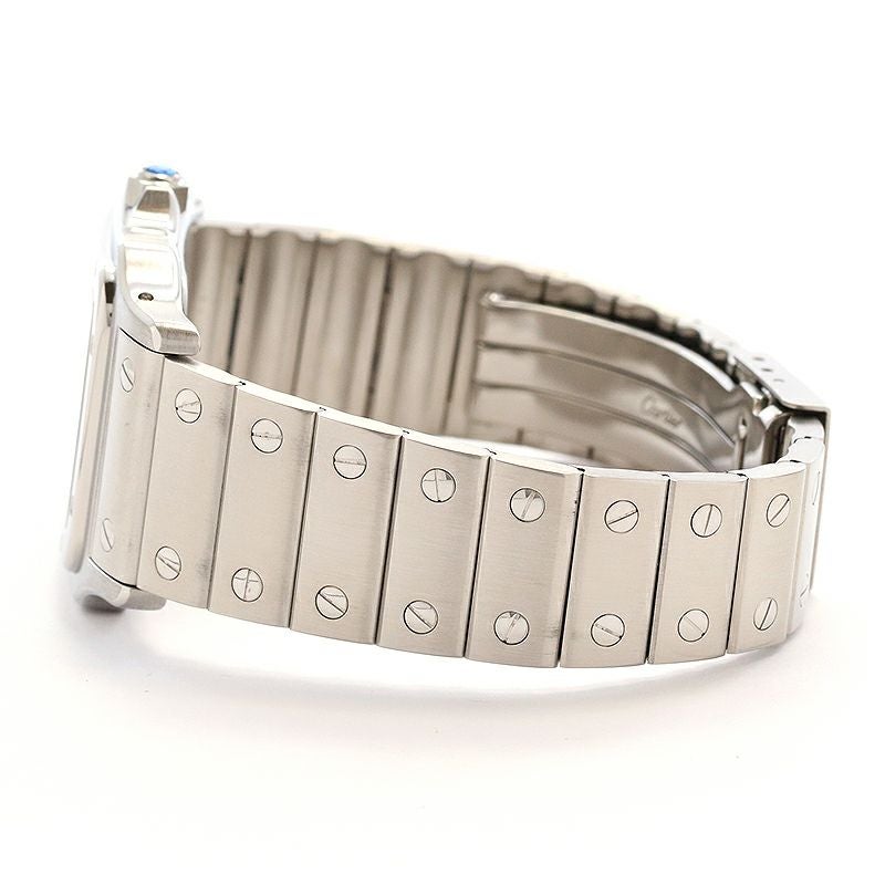 【中古】CARTIER SANTOS GALBEE LARGE MODEL カルティエ サントスガルベLM W20018D6