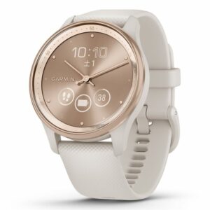 GARMIN vivomove Trend Ivory / Peach Gold ガーミン ヴィヴォムーヴ トレンド アイボリー / ピーチゴールド 010-02665-71