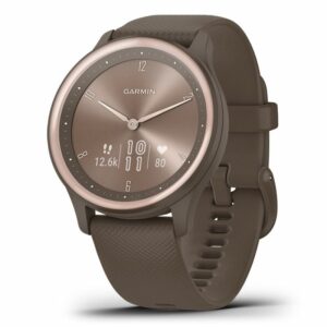 GARMIN vivomove Sport Peach Gold / Cocoa ガーミン ヴィヴォムーブ スポーツ ゴールド / ココア 010-02566-42