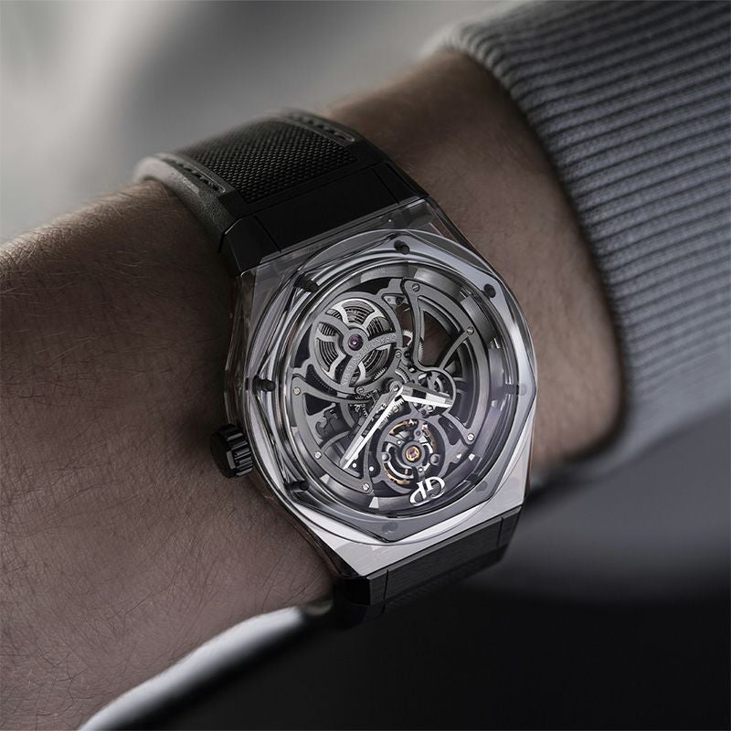 GIRARD-PERREGAUX LAUREATO ABSOLUTE LIGHT & SHADE ジラール・ペルゴ ロレアート アブソルート ライト&シェード 81071-43-2022-1CX