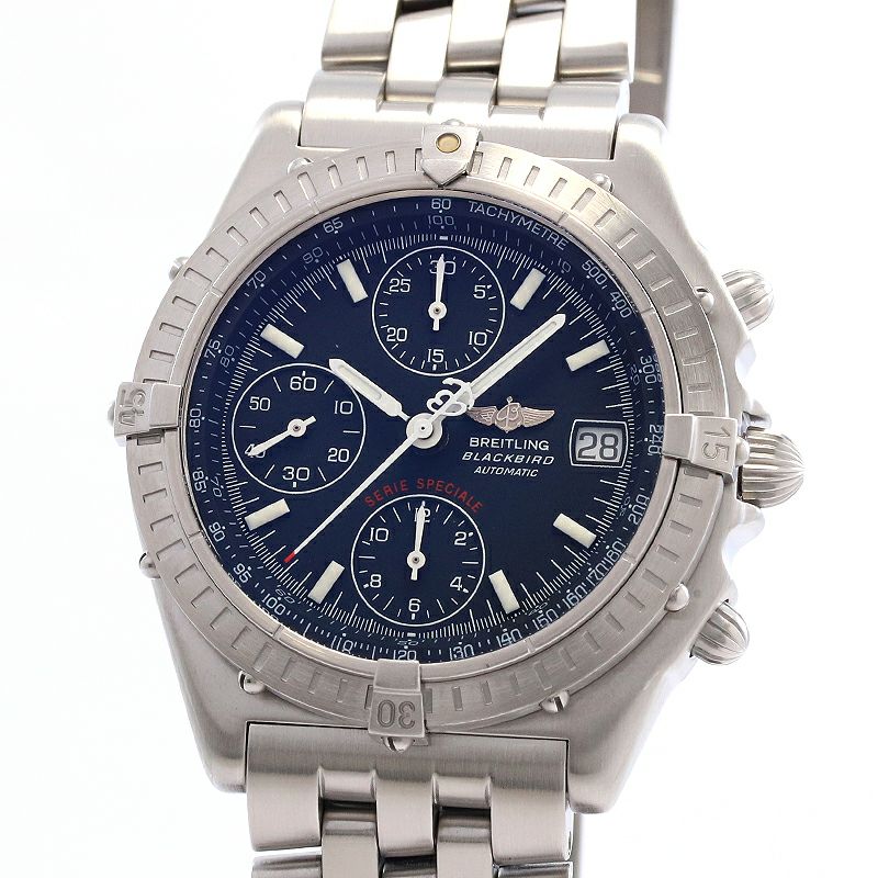 【中古】BREITLING CHRONOMAT BLACKBIRD ブライトリング クロノマット ブラックバード A13350 (A146BLBPA)
