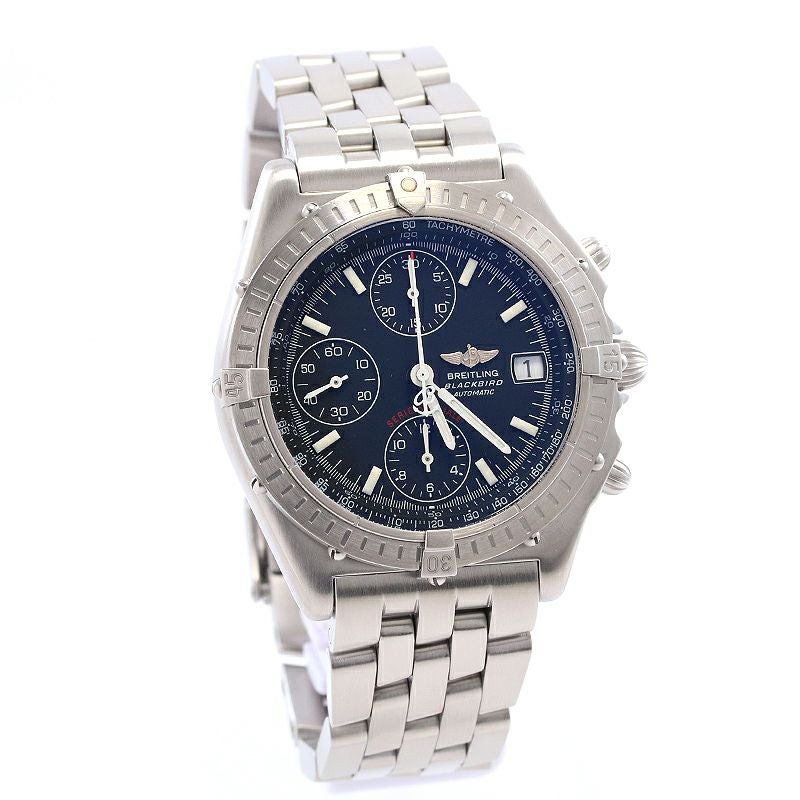 【中古】BREITLING CHRONOMAT BLACKBIRD ブライトリング クロノマット ブラックバード A13350 (A146BLBPA)