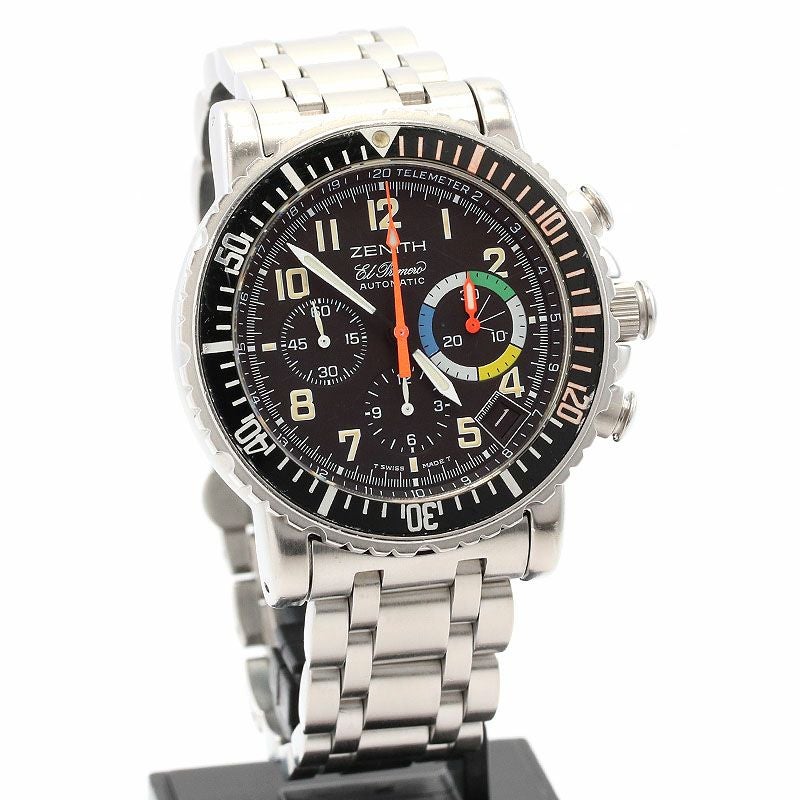 【中古】ZENITH RAINBOW FLYBACK CHRONOGRAPH EL PRIMERO ゼニス レインボーフライバッククロノグラフ エル・プリメロ 02.0480.405/24