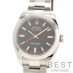【中古】ROLEX OYSTER PERPETUAL MILGAUSS ロレックス オイスターパーペチュアル ミルガウス 116400 (M116400-0001)