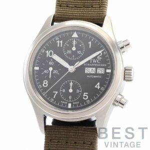 【中古】IWC MECHANICAL FLIEGERUHR CHRONOGRAPH アイ・ダブリュー・シー メカニカルフリーガークロノグラフ IW370603 (3706-003)