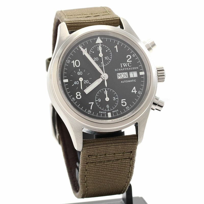 【中古】IWC MECHANICAL FLIEGERUHR CHRONOGRAPH アイ・ダブリュー・シー メカニカルフリーガークロノグラフ IW370603 (3706-003)