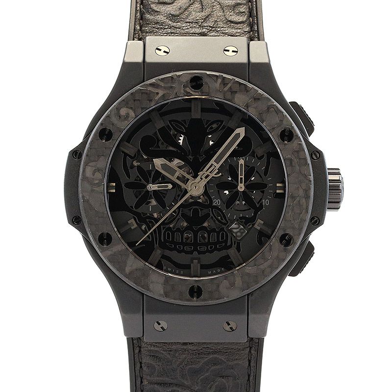 【中古】HUBLOT BIG BANG AERO BANG SUGAR SKULL LIMITED ウブロ ビッグバン アエロバン シュガースカル 世界限定200本 311.CQ.1110.VR.FDK15