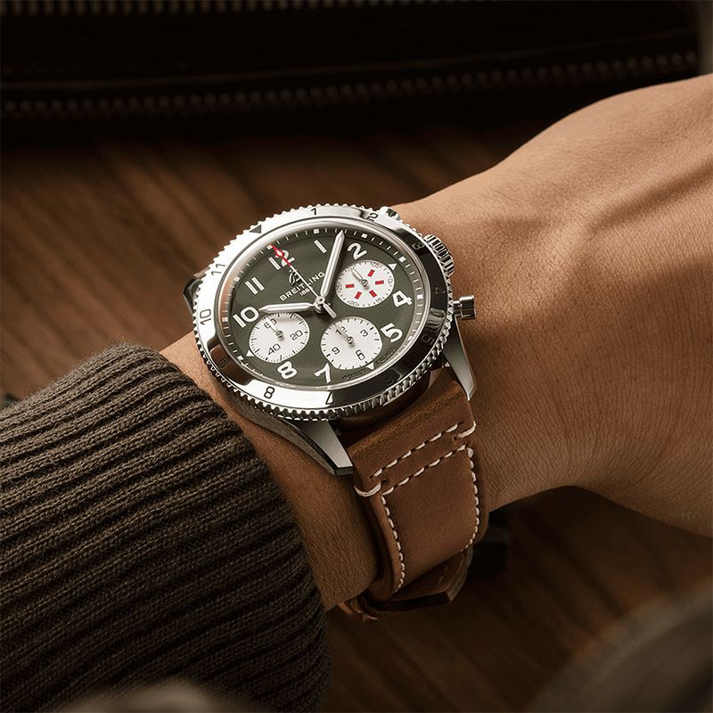 BREITLING CLASSIC AVY CHRONOGRAPH 42 CURTISS WARHAWK ブライトリング クラシック アヴィ クロノグラフ 42 カーチス ウォーホーク A233802A1L1X1