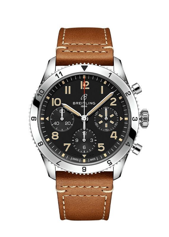 BREITLING CLASSIC AVI CHRONOGRAPH 42 P-51 MUSTANG ブライトリング クラシック アヴィ クロノグラフ 42 P-51 マスタング A233803A1B1X1