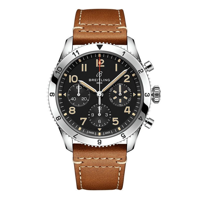 BREITLING CLASSIC AVI CHRONOGRAPH 42 P-51 MUSTANG ブライトリング クラシック アヴィ クロノグラフ 42 P-51 マスタング A233803A1B1X1