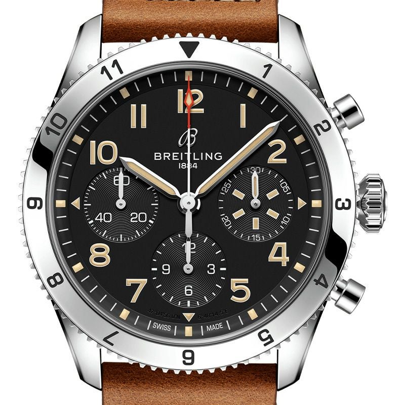BREITLING CLASSIC AVI CHRONOGRAPH 42 P-51 MUSTANG ブライトリング クラシック アヴィ クロノグラフ 42 P-51 マスタング A233803A1B1X1