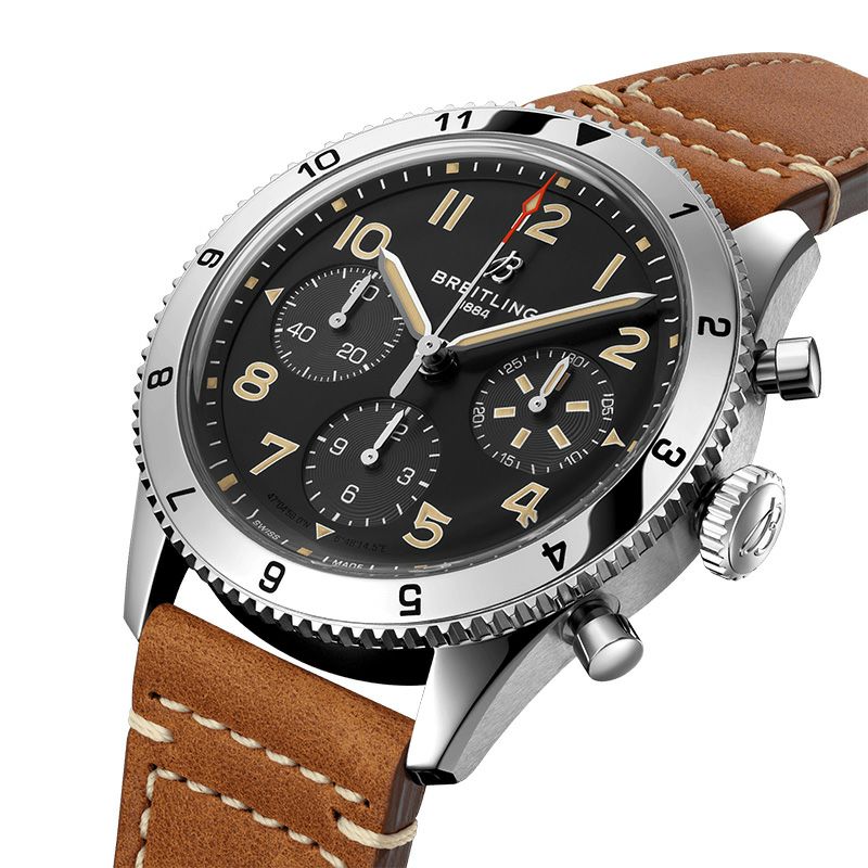 BREITLING CLASSIC AVI CHRONOGRAPH 42 P-51 MUSTANG ブライトリング クラシック アヴィ クロノグラフ 42 P-51 マスタング A233803A1B1X1