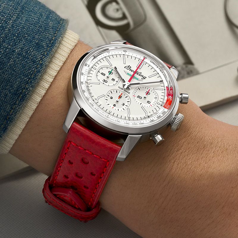 BREITLING TOP TIME B01 FORD THUNDERBIRD ブライトリング トップタイム B01 フォード サンダーバード AB01766A1A1X1