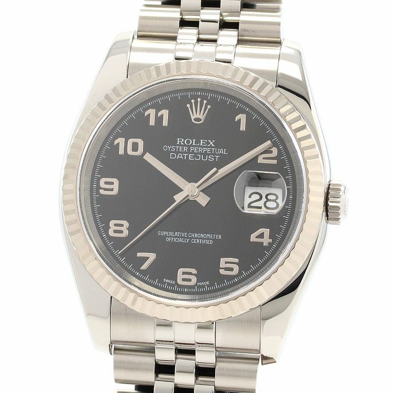【中古】ROLEX OYSTER PERPETUAL DATE JUST ロレックス オイスターパーペチュアル デイトジャスト 116234