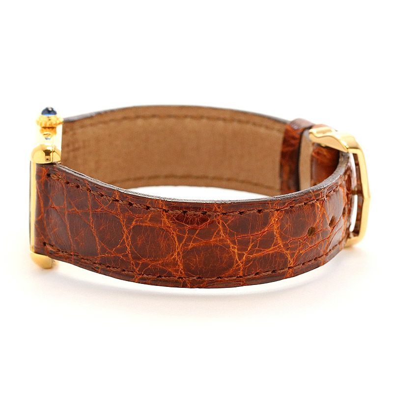 【中古】CARTIER MUST TANK SMALL MODEL VERMEIL カルティエ マストタンク ヴェルメイユ SM W1003153