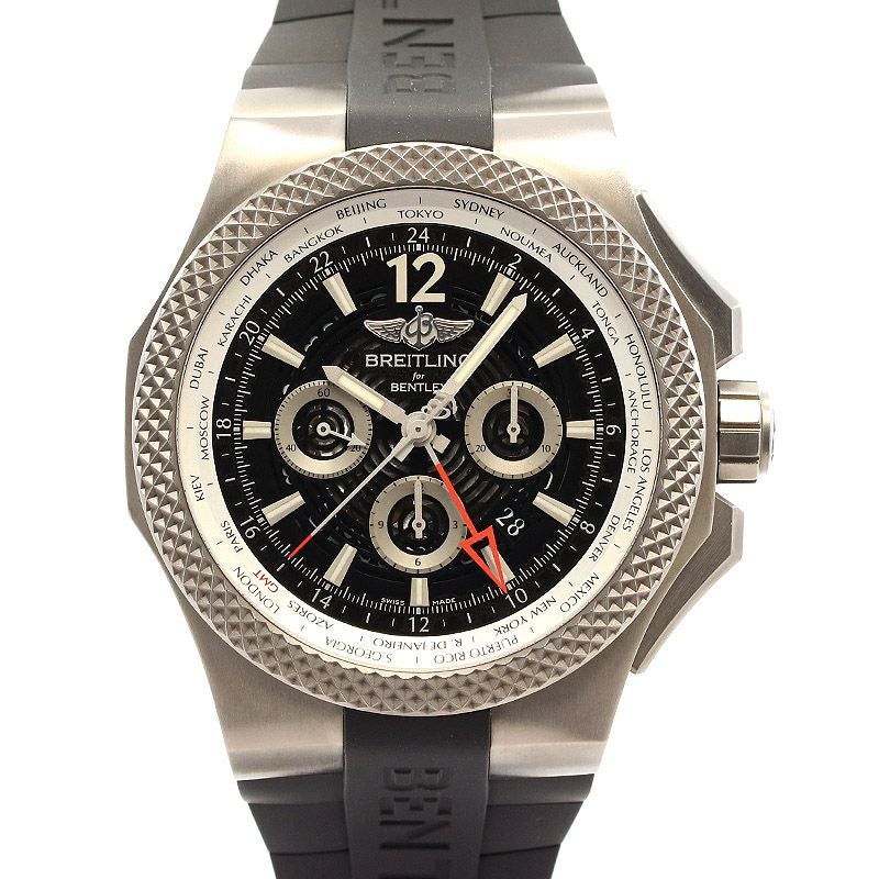 【中古】BREITLING BENTLEY GMT LIGHT BODY B04 ブライトリング ベントレー GMT ライトボディ B04 EB043210/BD23/222S/E20DSA.2 (E049B23MRE)