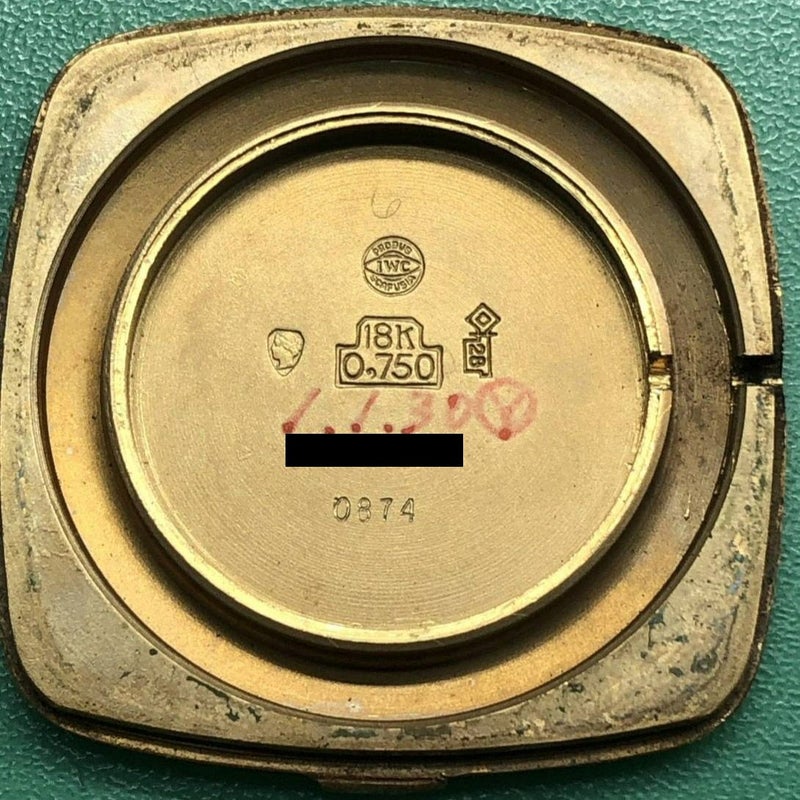 【中古】IWC VINTAGE DRESS WATCH アイ・ダブリュー・シー ヴィンテージ ドレスウォッチ 0874
