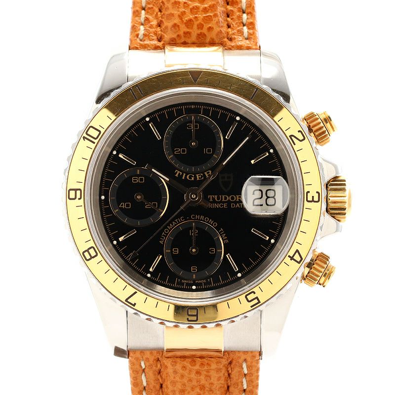 【中古】TUDOR PRINCE DATE CHRONO TIME TIGER チューダー プリンスデイト クロノタイム タイガー 79273P
