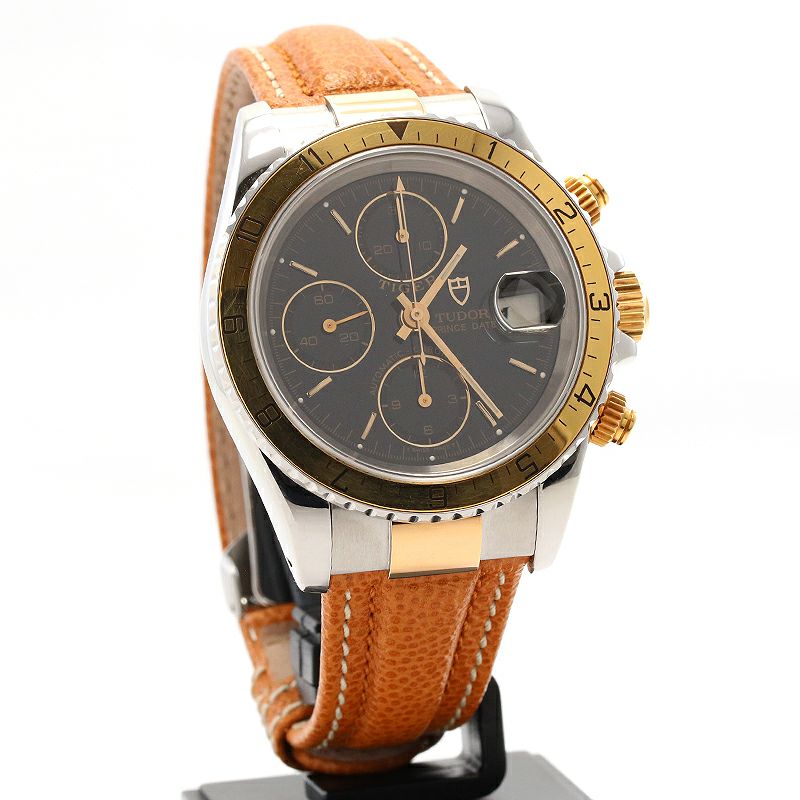 【中古】TUDOR PRINCE DATE CHRONO TIME TIGER チューダー プリンスデイト クロノタイム タイガー 79273P