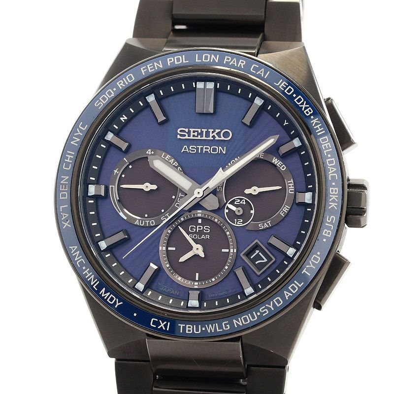 【中古】SEIKO ASTRON NEXTER SERIES GPS SOLAR MODEL 2ND COLLECTION NOVA セイコー アストロン ネクスターシリーズ ノヴァ GPS ソーラーモデル SBXC121(5X53-0BV0)