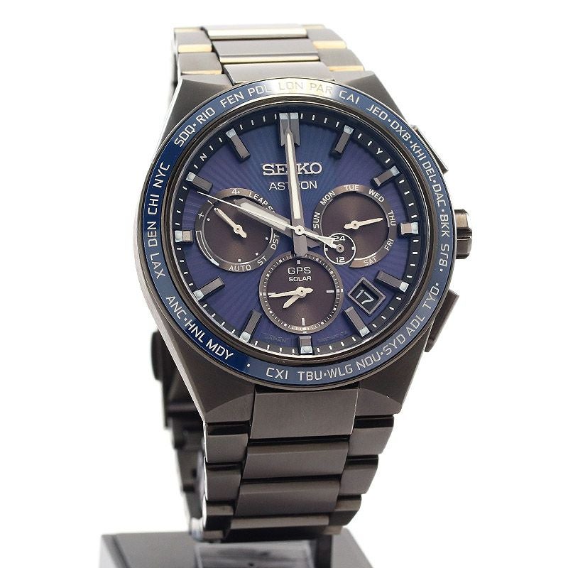 【中古】SEIKO ASTRON NEXTER SERIES GPS SOLAR MODEL 2ND COLLECTION NOVA セイコー アストロン ネクスターシリーズ ノヴァ GPS ソーラーモデル SBXC121(5X53-0BV0)