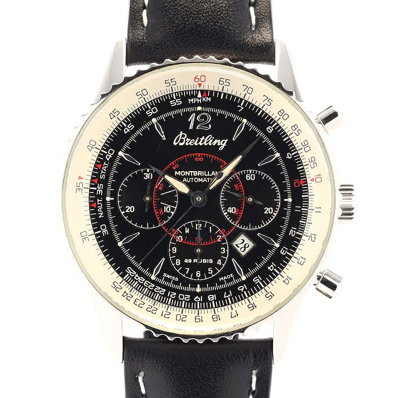 【中古】BREITLING NAVITIMER MONTBRILLANT ブライトリング ナビタイマー モンブリラン A41030